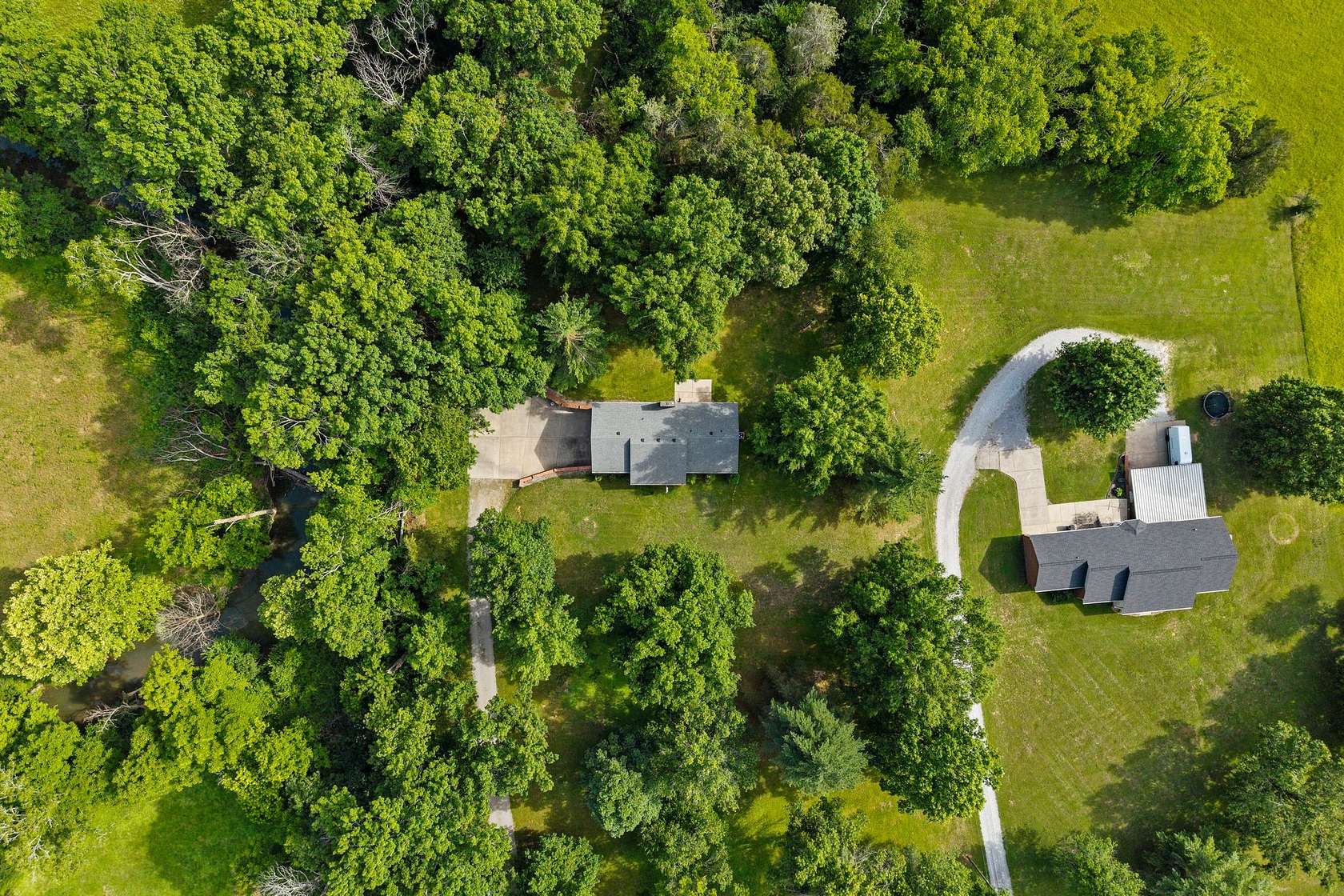 10.5 Acres of Land with Home for Sale in Hermitage, Tennessee