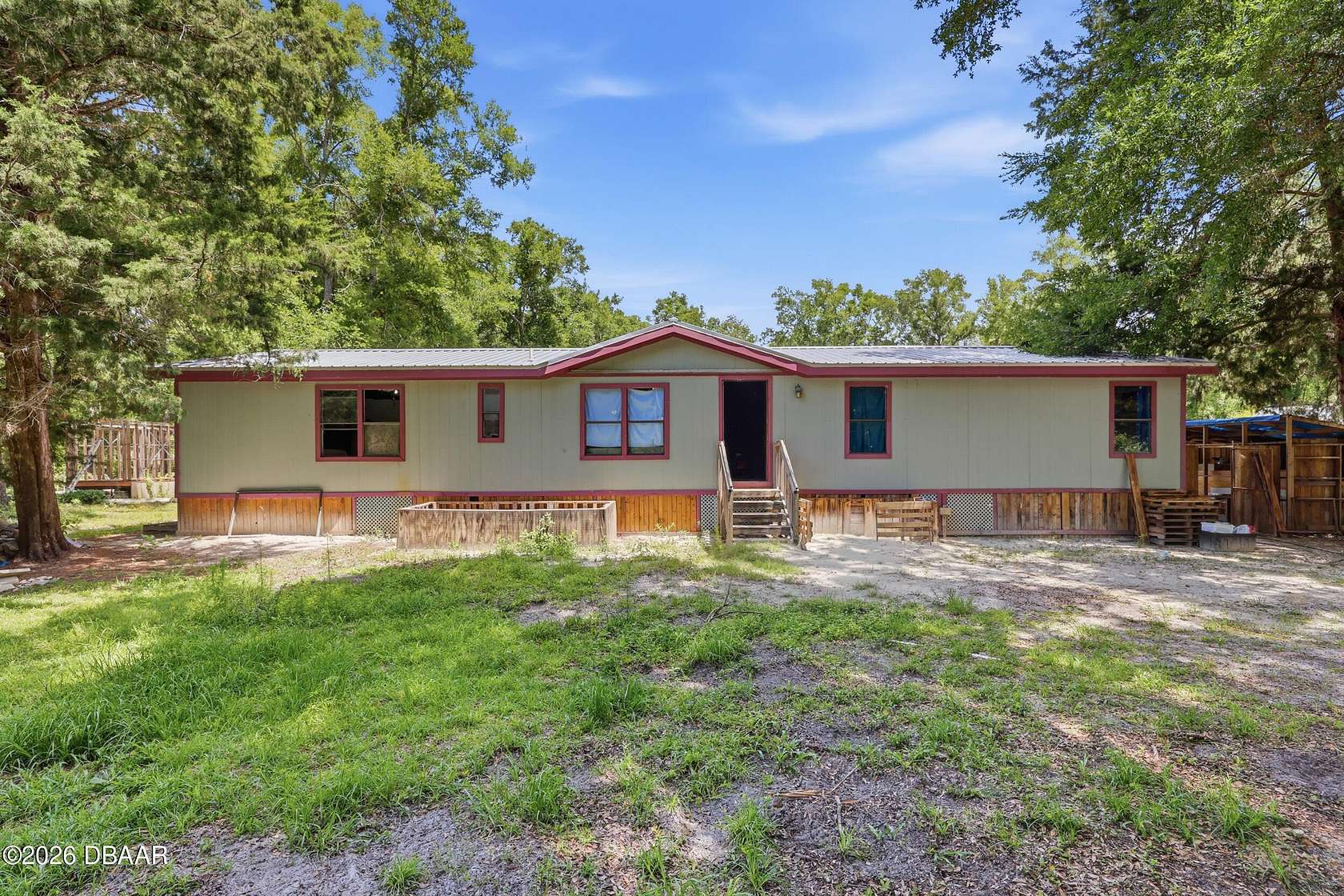 4 Acres of Land with Home for Sale in O'Brien, Florida