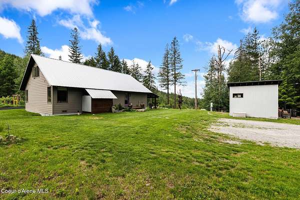 5 Acres of Land with Home for Sale in Sandpoint, Idaho