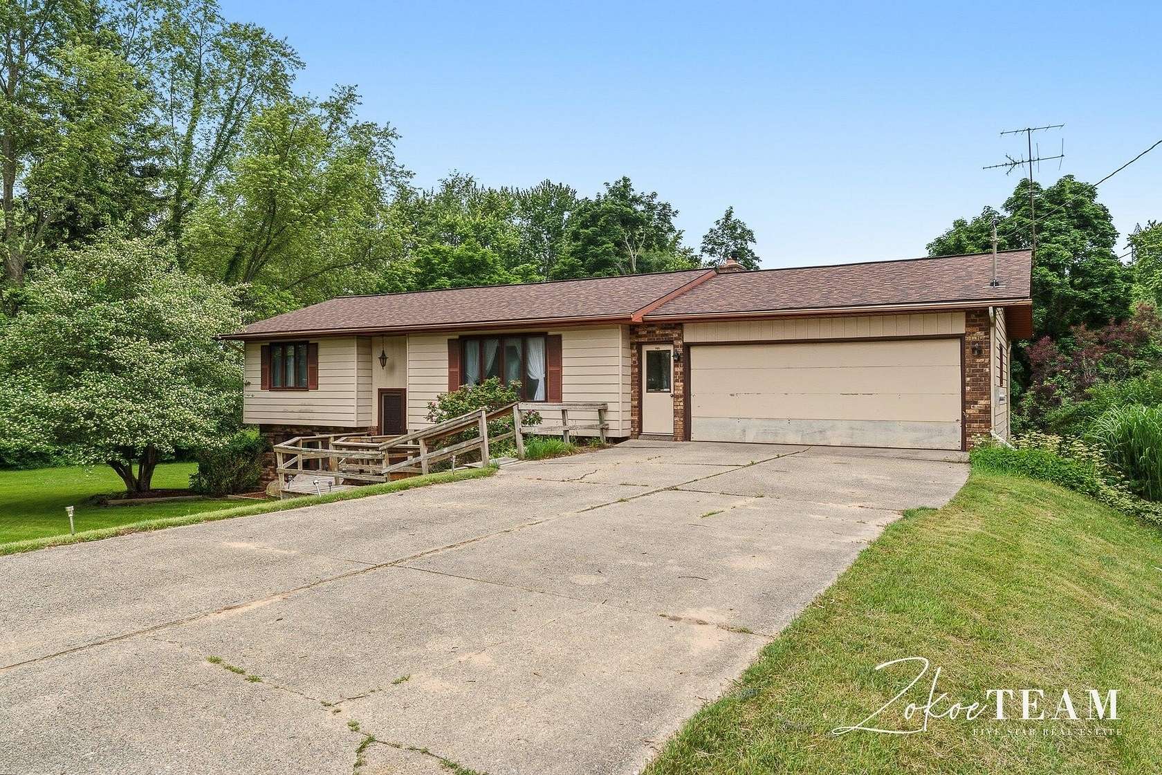 2.63 Acres of Land with Home for Sale in Marne, Michigan