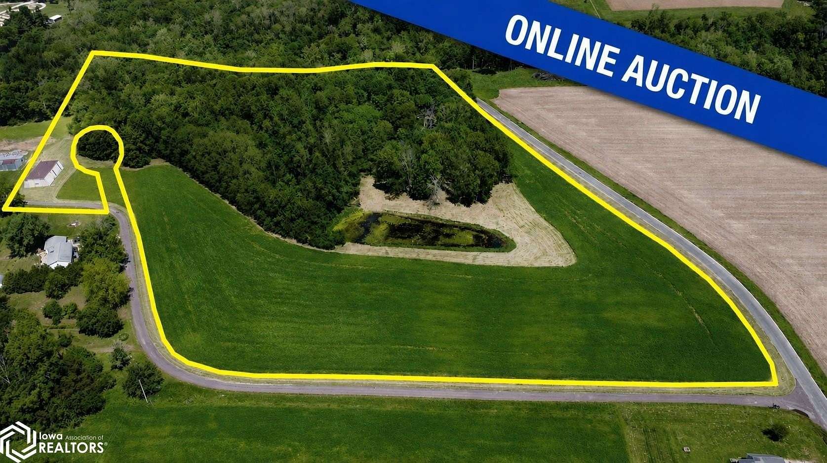 15.1 Acres of Land for Auction in Nauvoo, Illinois