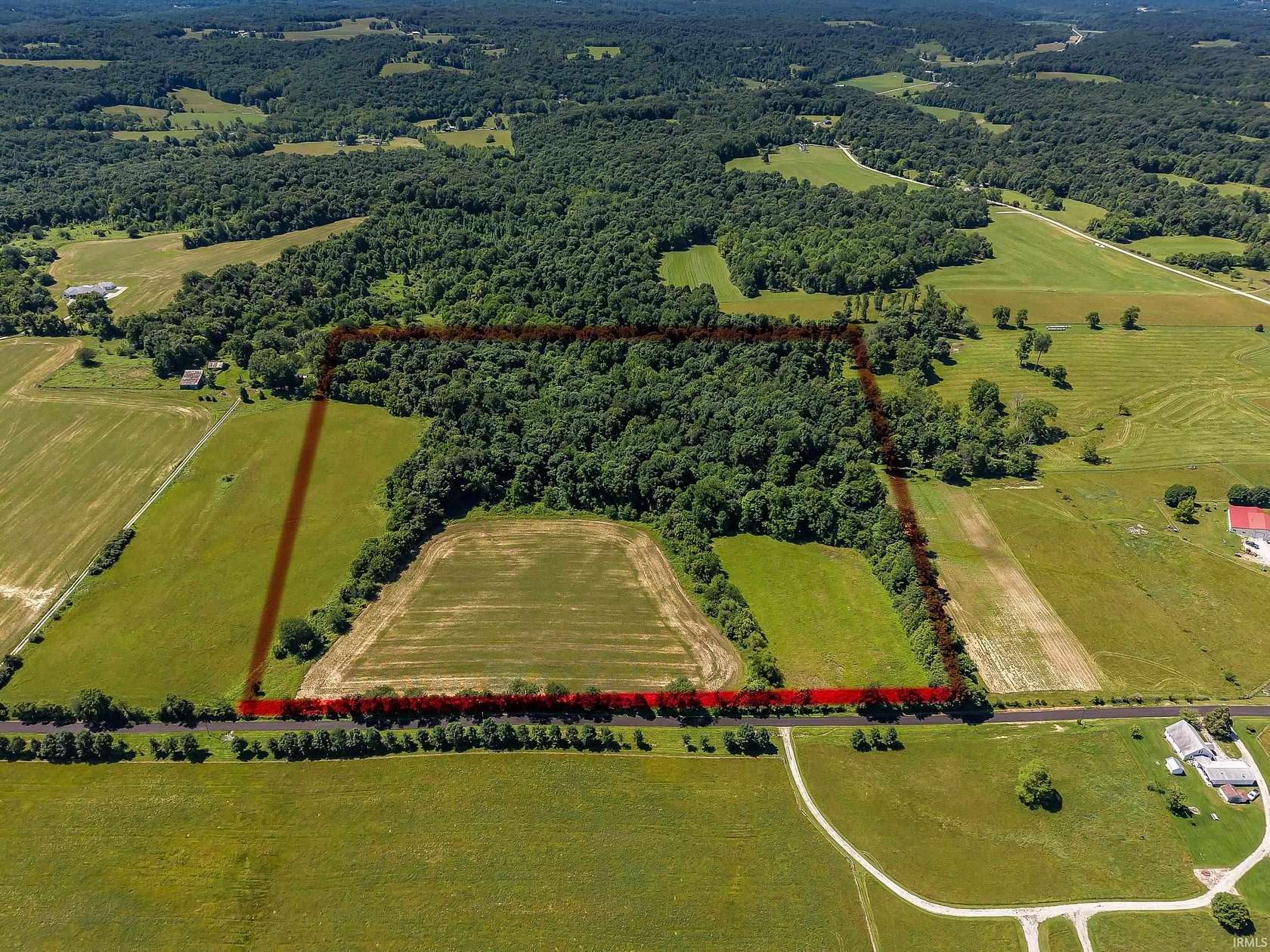 30.9 Acres of Recreational & Residential Land for Sale in Bloomington, Indiana