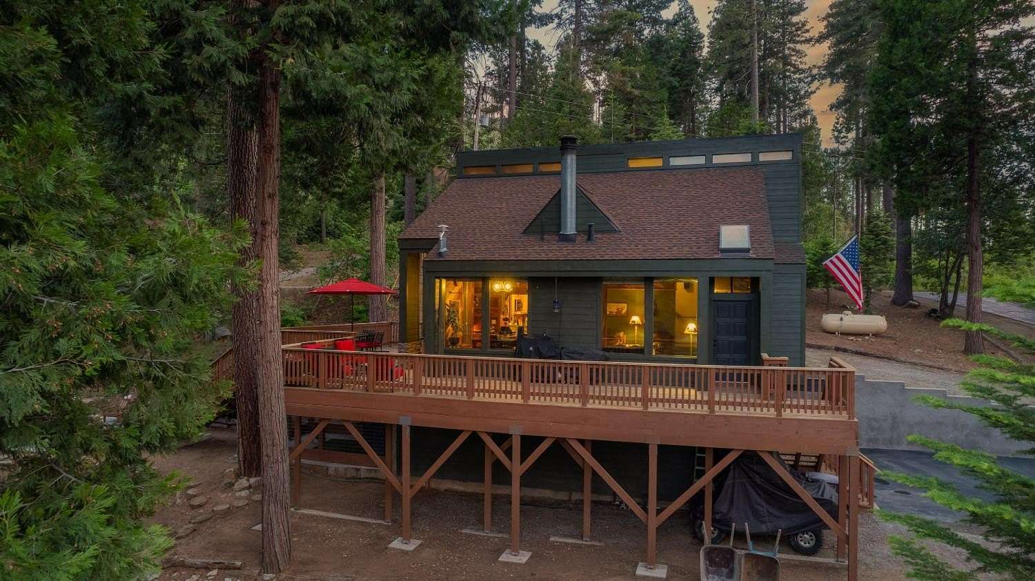 4.73 Acres of Land with Home for Sale in Shaver Lake, California
