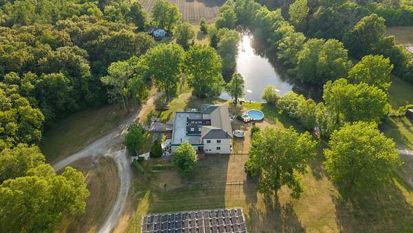 21 Acres of Land with Home for Sale in De Motte, Indiana