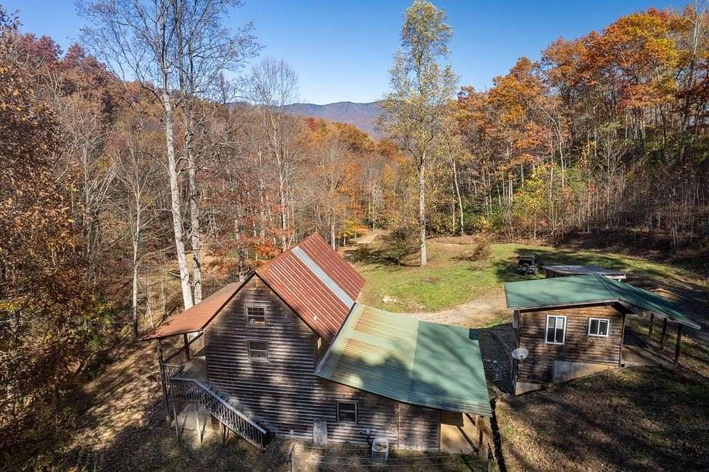 21 Acres of Recreational Land with Home for Sale in Sylva, North Carolina