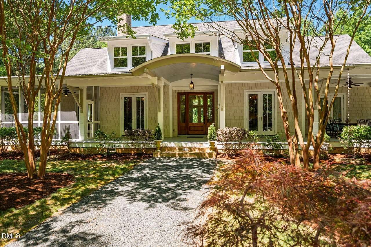 10 Acres of Land with Home for Sale in Chapel Hill, North Carolina
