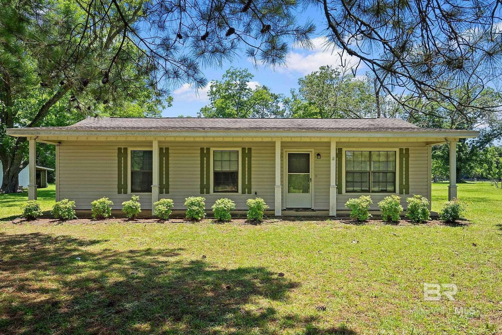 1.55 Acres of Land with Home for Sale in Silverhill, Alabama