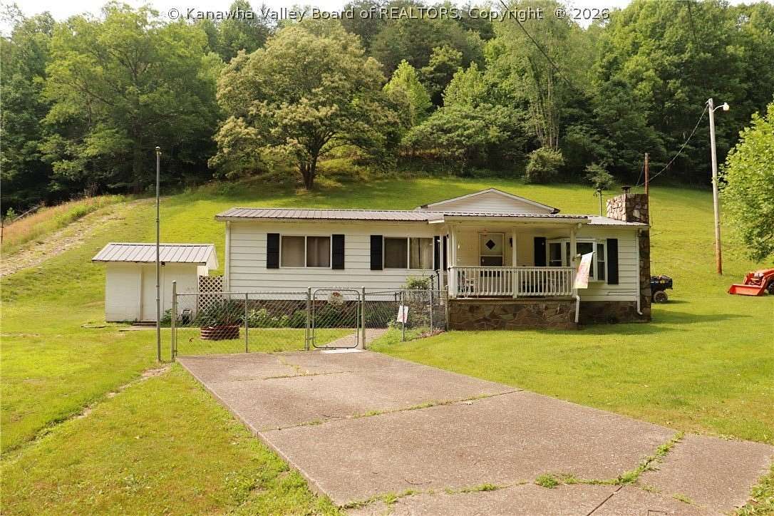 71.6 Acres of Recreational Land with Home for Sale in Elkview, West Virginia