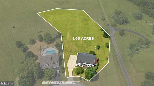 1.65 Acres of Land with Home for Sale in Lovettsville, Virginia