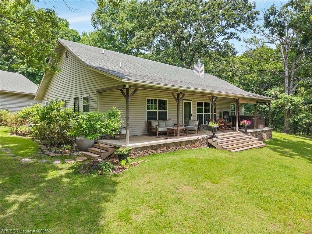 4.1 Acres of Land with Home for Sale in Mountainburg, Arkansas