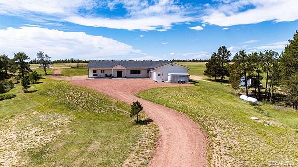 37.2 Acres of Land with Home for Sale in Elbert, Colorado