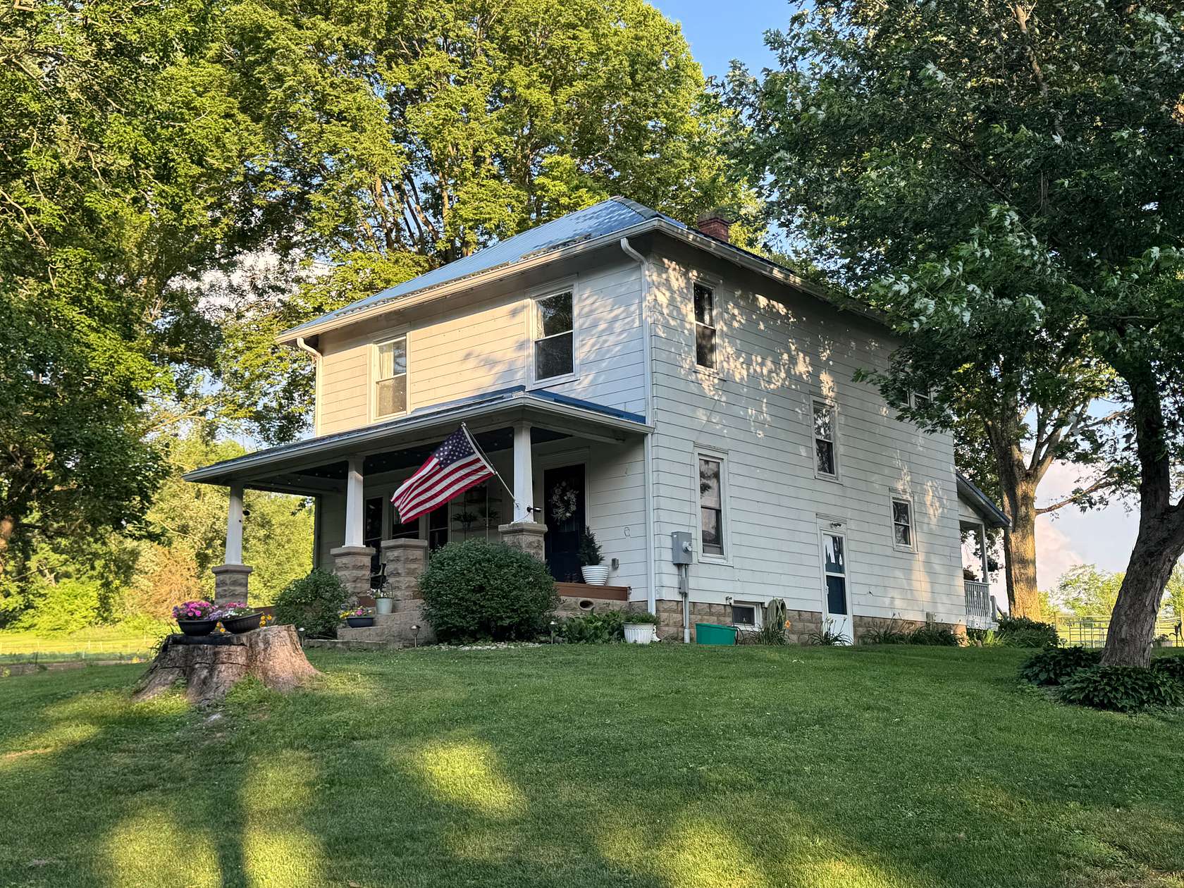 10 Acres of Land with Home for Sale in Greensburg, Indiana