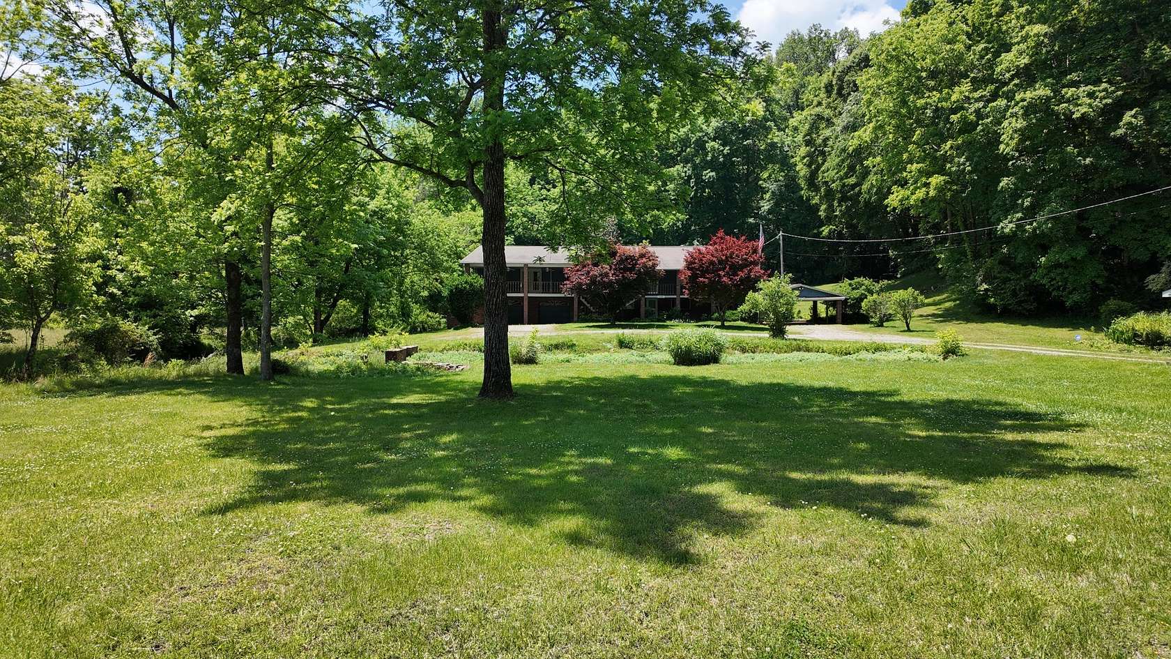 73 Acres of Recreational Land with Home for Sale in Dickson, Tennessee