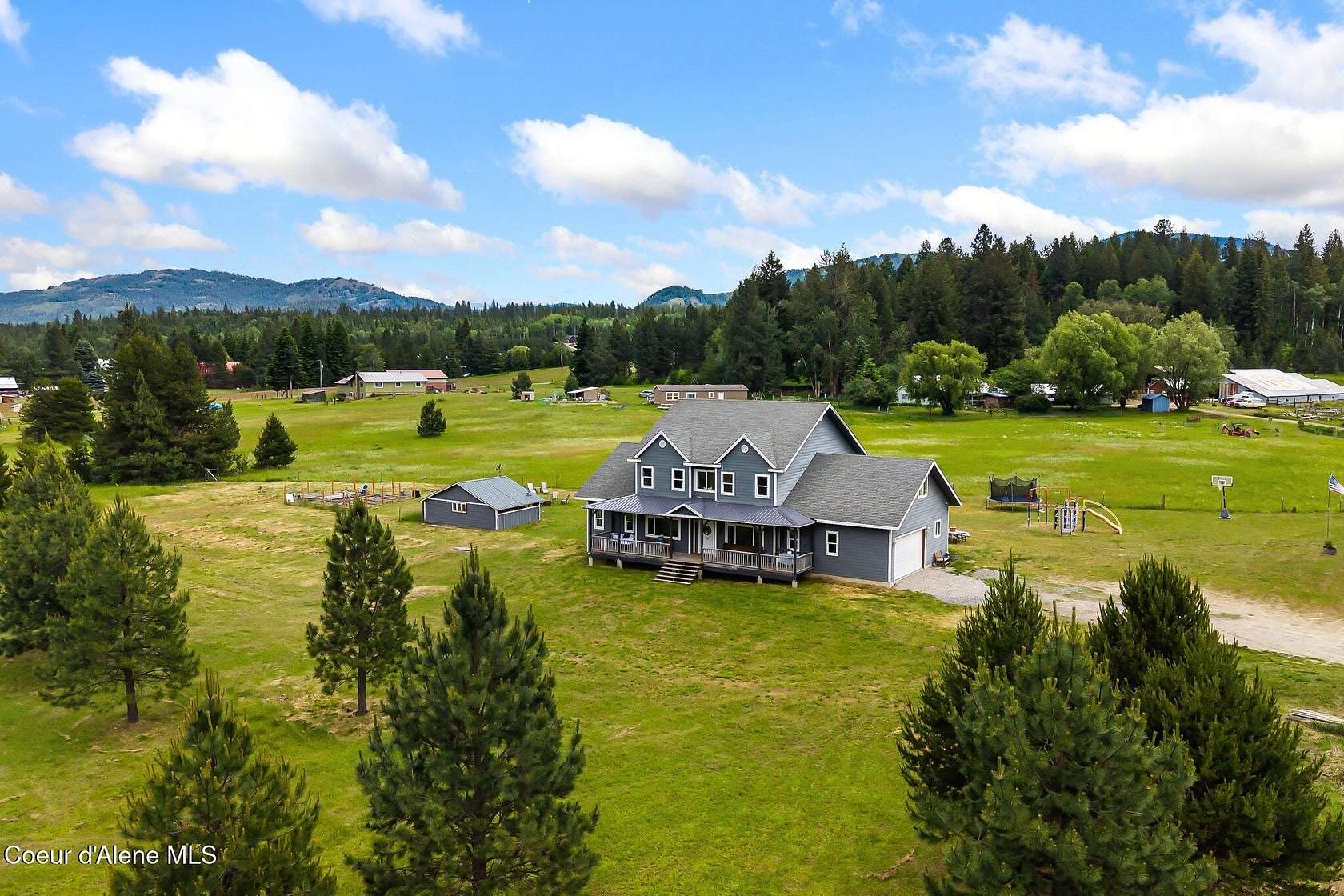 5 Acres of Land with Home for Sale in Sagle, Idaho