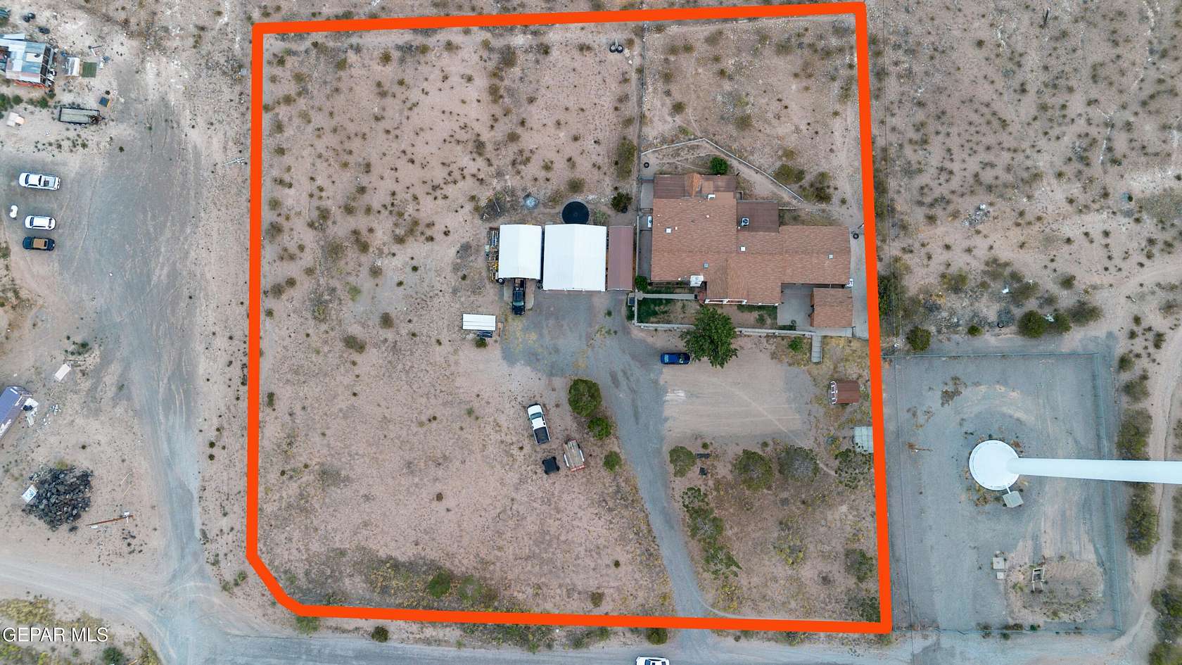 2 Acres of Land with Home for Sale in El Paso, Texas