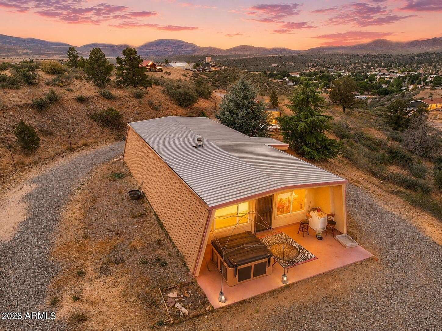 2.52 Acres of Land with Home for Sale in Peeples Valley, Arizona