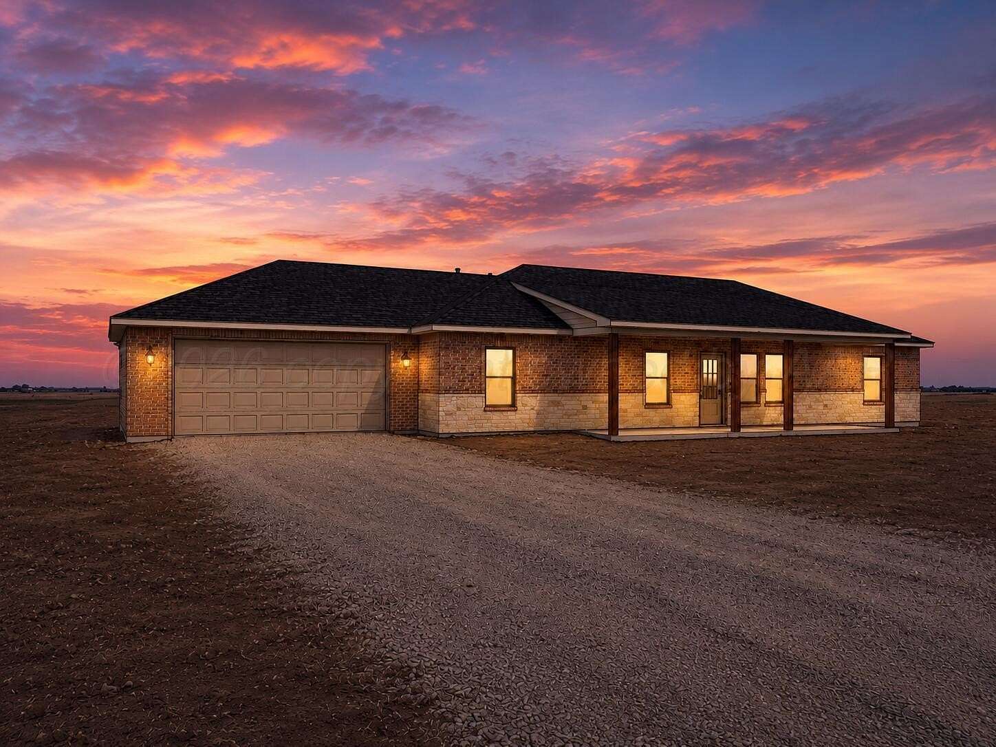 10 Acres of Land with Home for Sale in Canyon, Texas