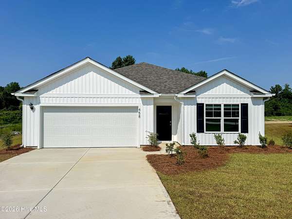 4.7 Acres of Land with Home for Sale in Richlands, North Carolina