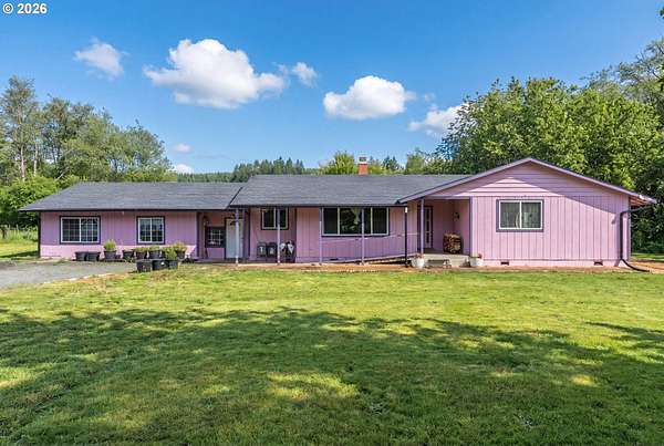 6.1 Acres of Land with Home for Sale in Vader, Washington
