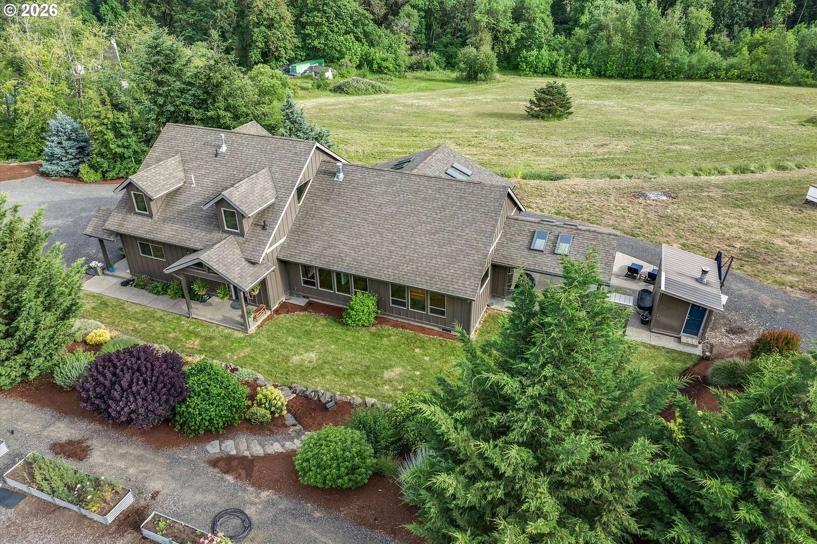 6.33 Acres of Land with Home for Sale in Dundee, Oregon
