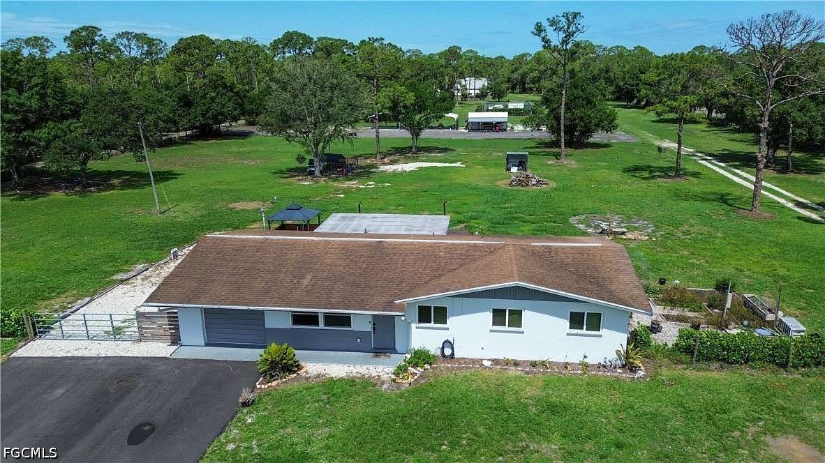 2.39 Acres of Land with Home for Sale in North Fort Myers, Florida