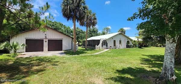 2.67 Acres of Land with Home for Sale in Grant, Florida