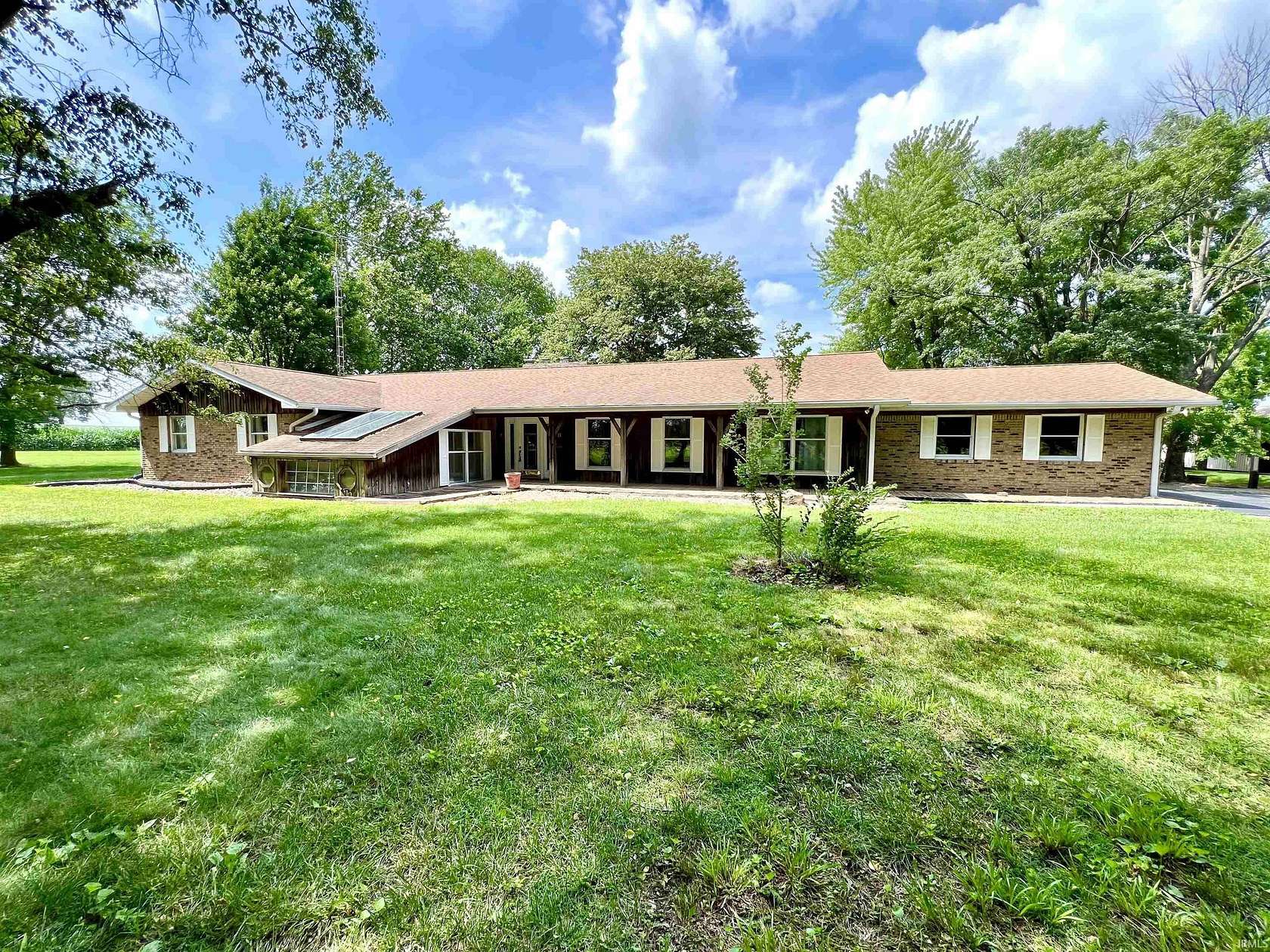 4.28 Acres of Land with Home for Sale in Fort Branch, Indiana