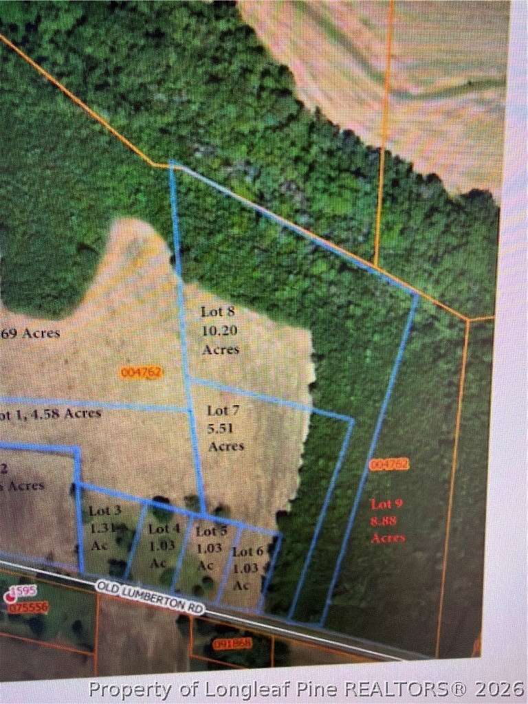 10.2 Acres of Agricultural Land for Sale in Whiteville, North Carolina