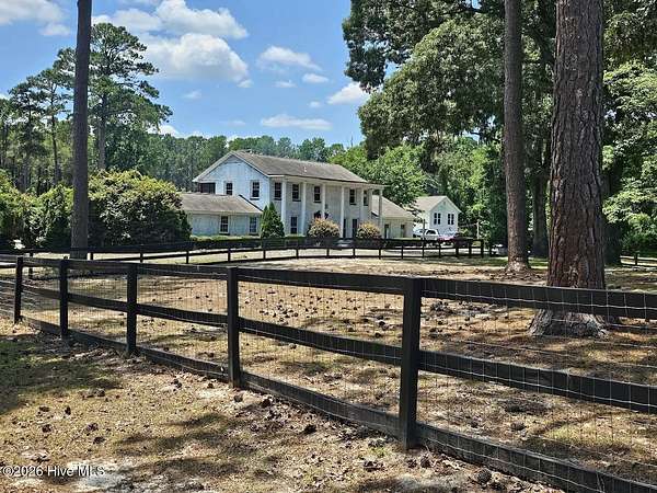 5.84 Acres of Land with Home for Sale in Hampstead, North Carolina