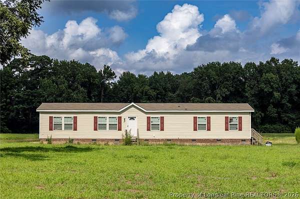 4.7 Acres of Land with Home for Sale in Red Springs, North Carolina