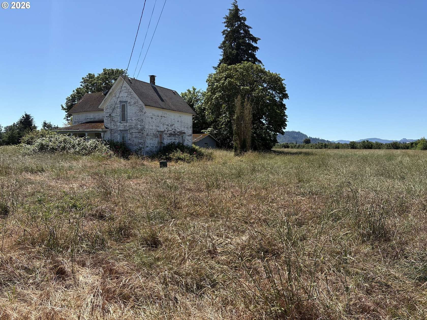 4.87 Acres of Land with Home for Sale in Lebanon, Oregon