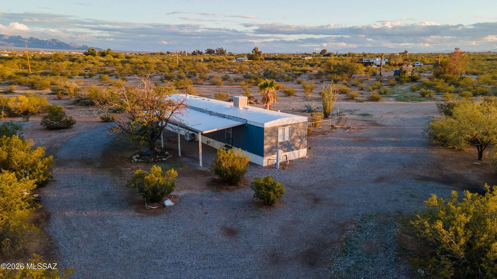 10 Acres of Land with Home for Sale in Marana, Arizona
