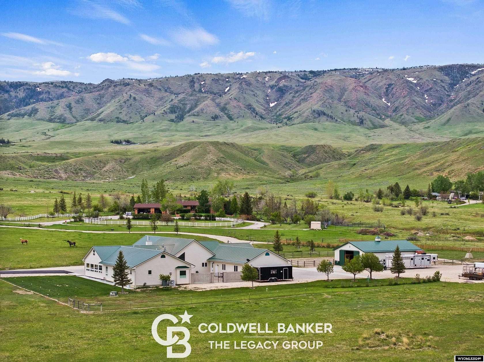 38.8 Acres of Land with Home for Sale in Casper, Wyoming
