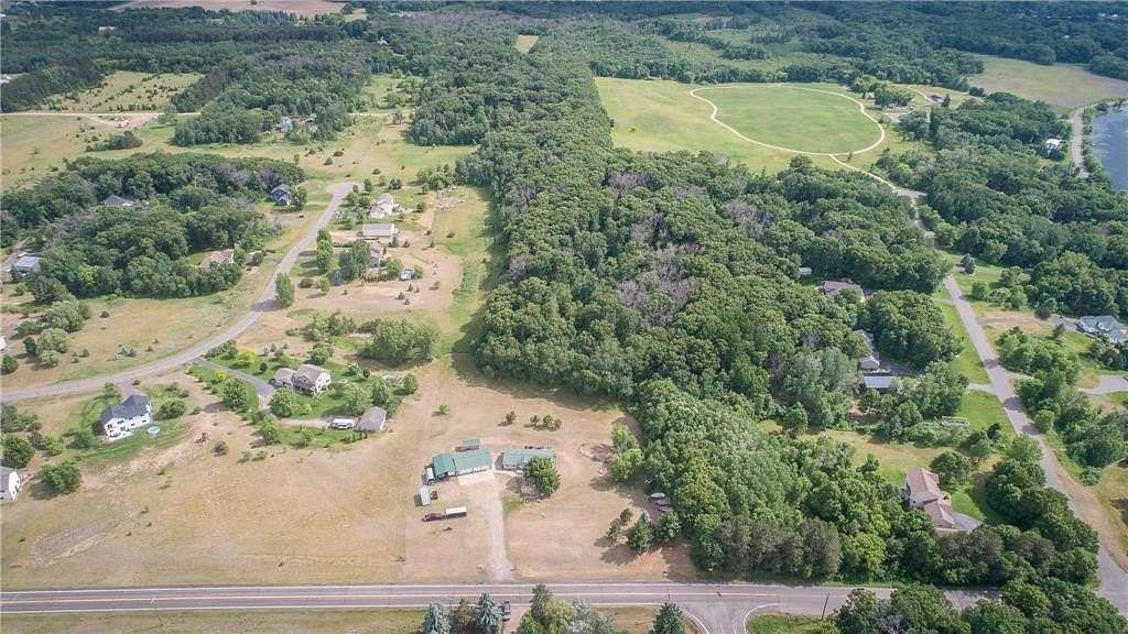 10 Acres of Recreational Land with Home for Sale in Zimmerman, Minnesota