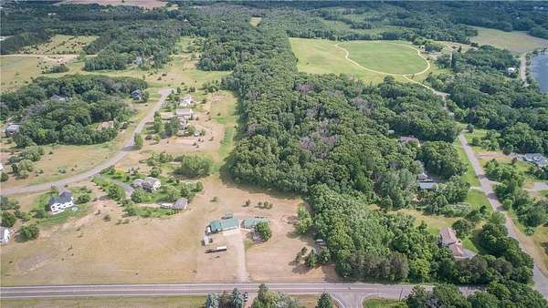 10 Acres of Recreational Land with Home for Sale in Zimmerman, Minnesota