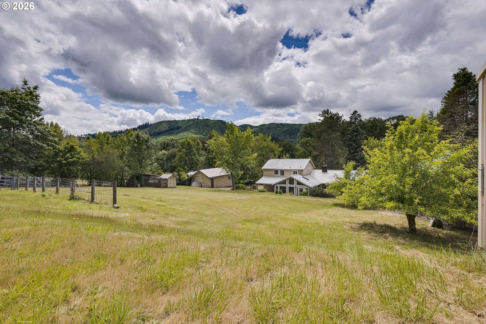 12.5 Acres of Land with Home for Sale in Forest Grove, Oregon