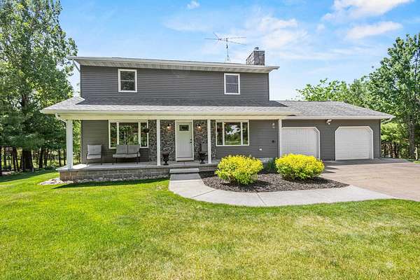 3 Acres of Land with Home for Sale in Rosholt, Wisconsin