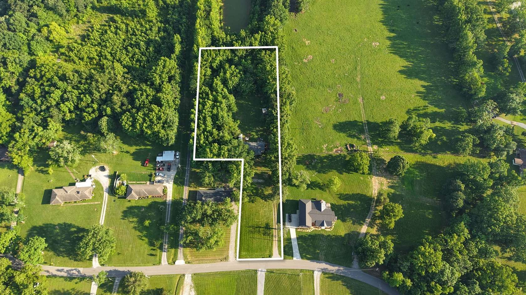 1.83 Acres of Land with Home for Sale in Goodlettsville, Tennessee