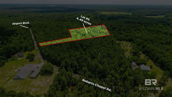 4.5 Acres of Residential Land for Sale in Mobile, Alabama