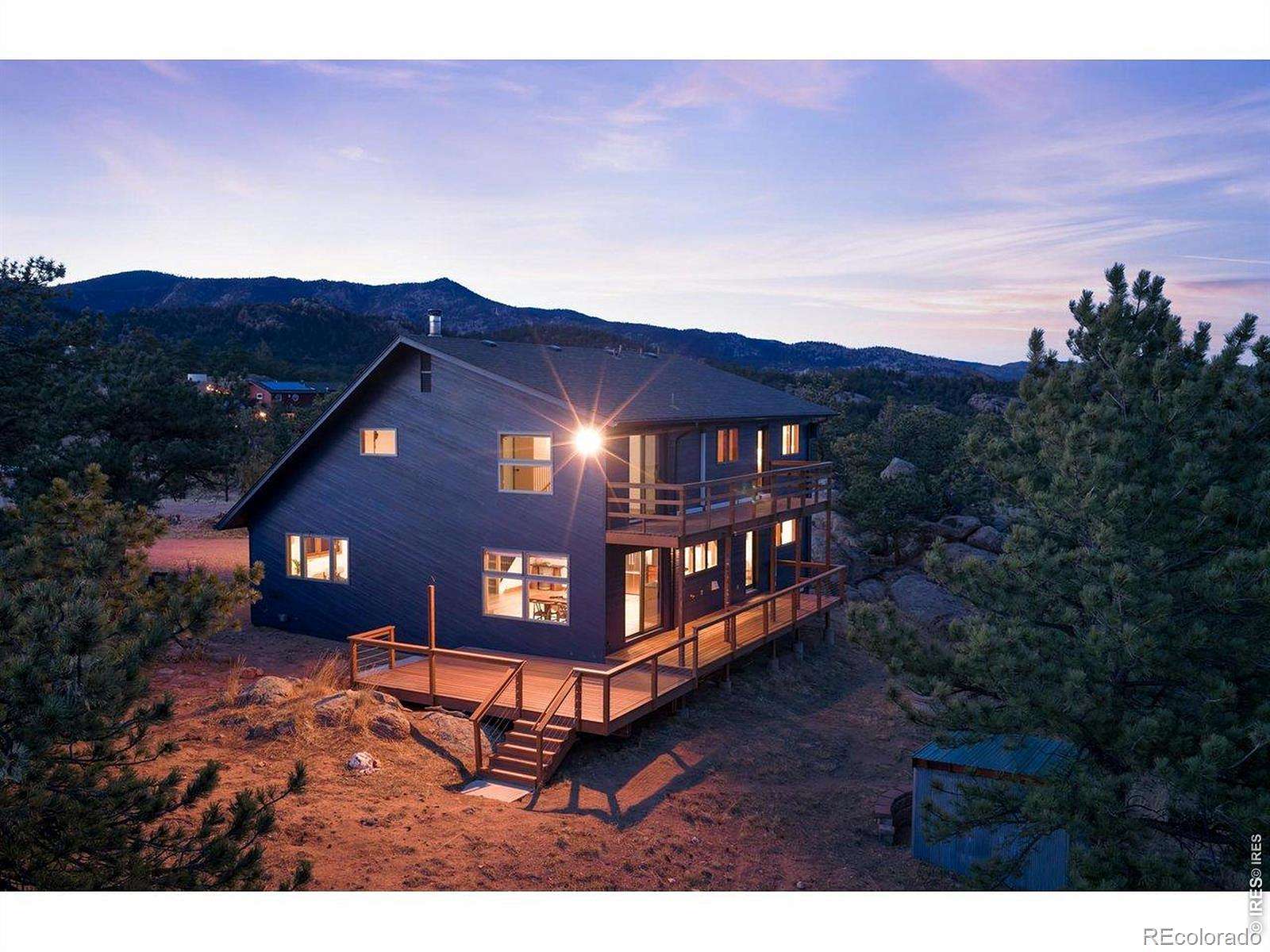 7.45 Acres of Land with Home for Sale in Lyons, Colorado