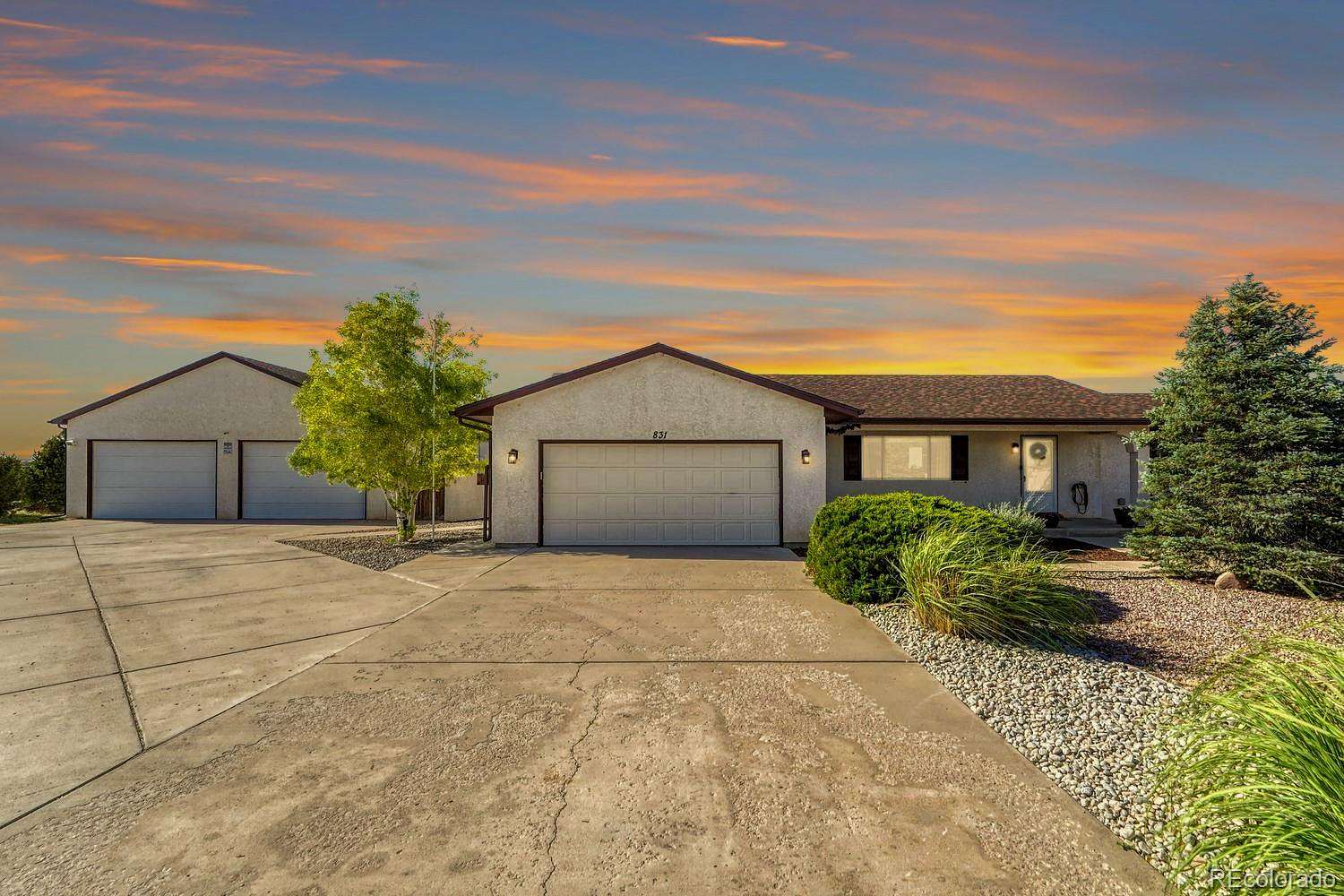 3 Acres of Land with Home for Sale in Pueblo West, Colorado