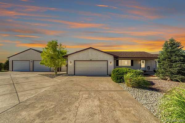 3 Acres of Land with Home for Sale in Pueblo West, Colorado