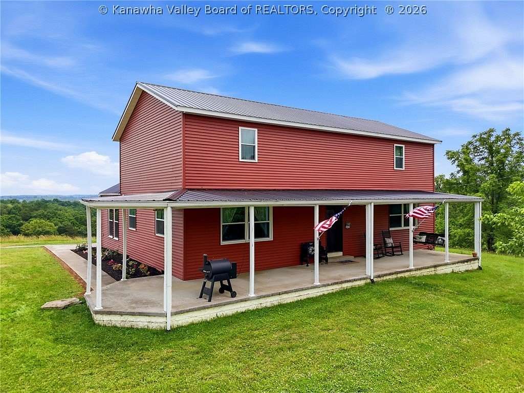 7.5 Acres of Land with Home for Sale in Red House, West Virginia