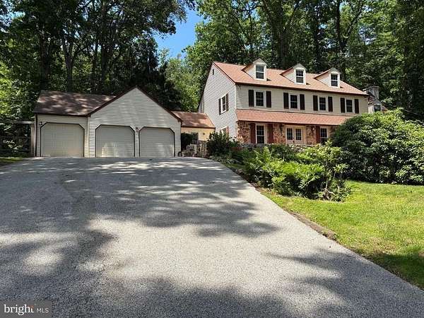 3 Acres of Land with Home for Sale in Malvern, Pennsylvania