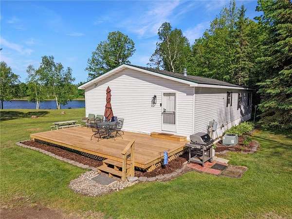 99.9 Acres of Recreational Land with Home for Sale in Tenstrike, Minnesota