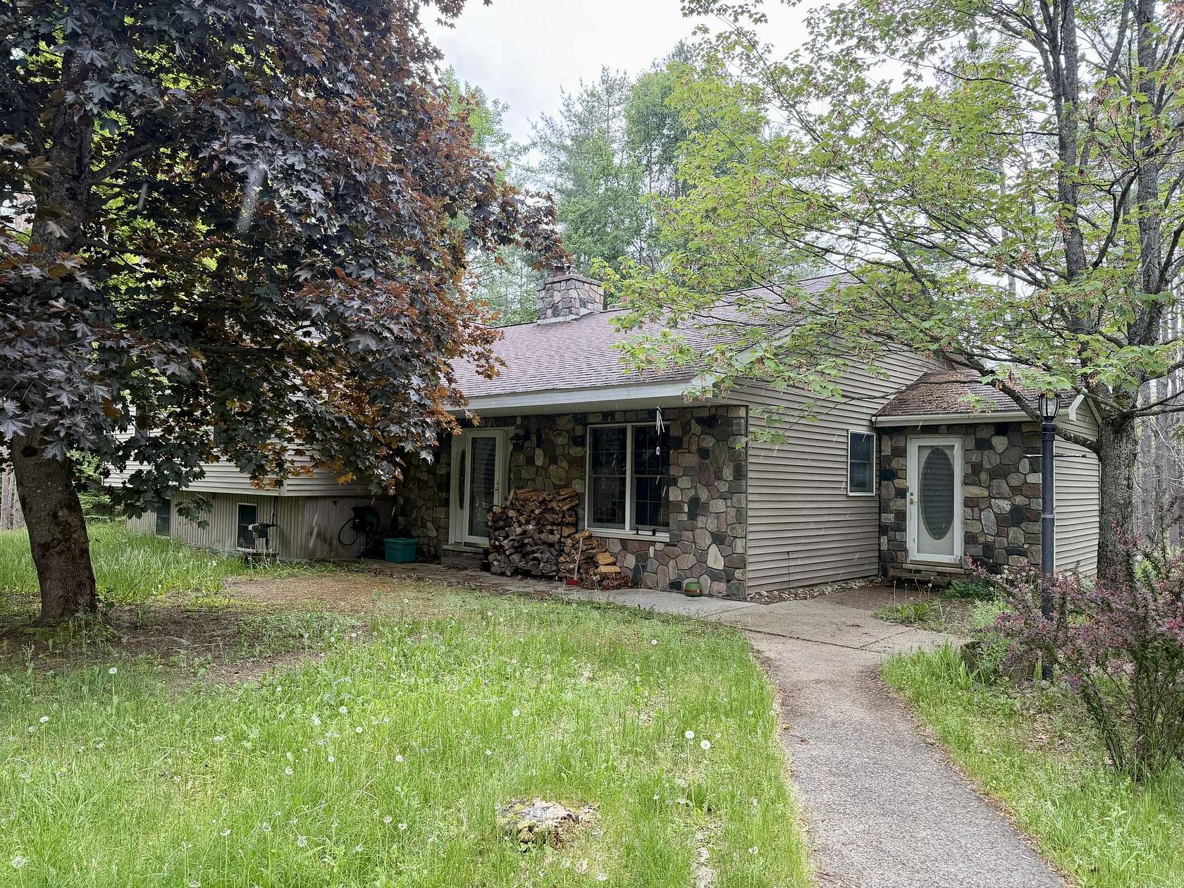 18.3 Acres of Recreational Land with Home for Sale in Onaway, Michigan