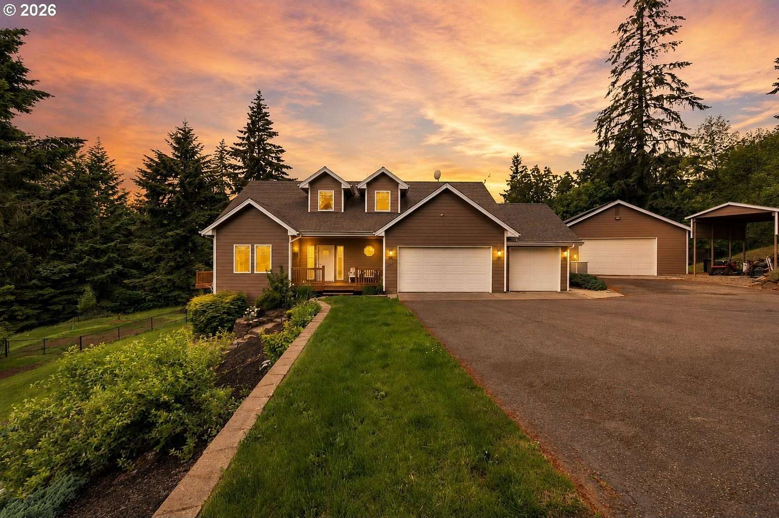 2.5 Acres of Land with Home for Sale in Kalama, Washington