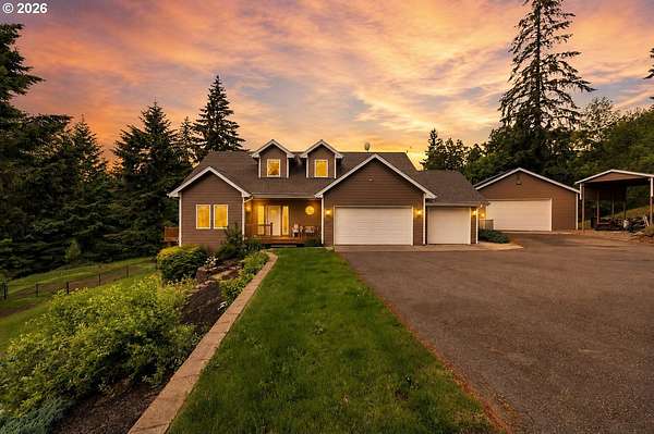 2.5 Acres of Land with Home for Sale in Kalama, Washington