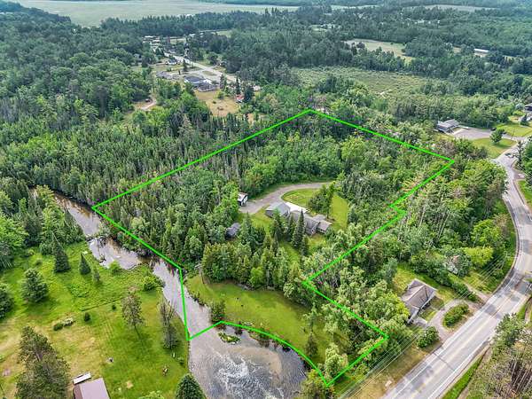 8 Acres of Land with Home for Sale in Atlanta, Michigan