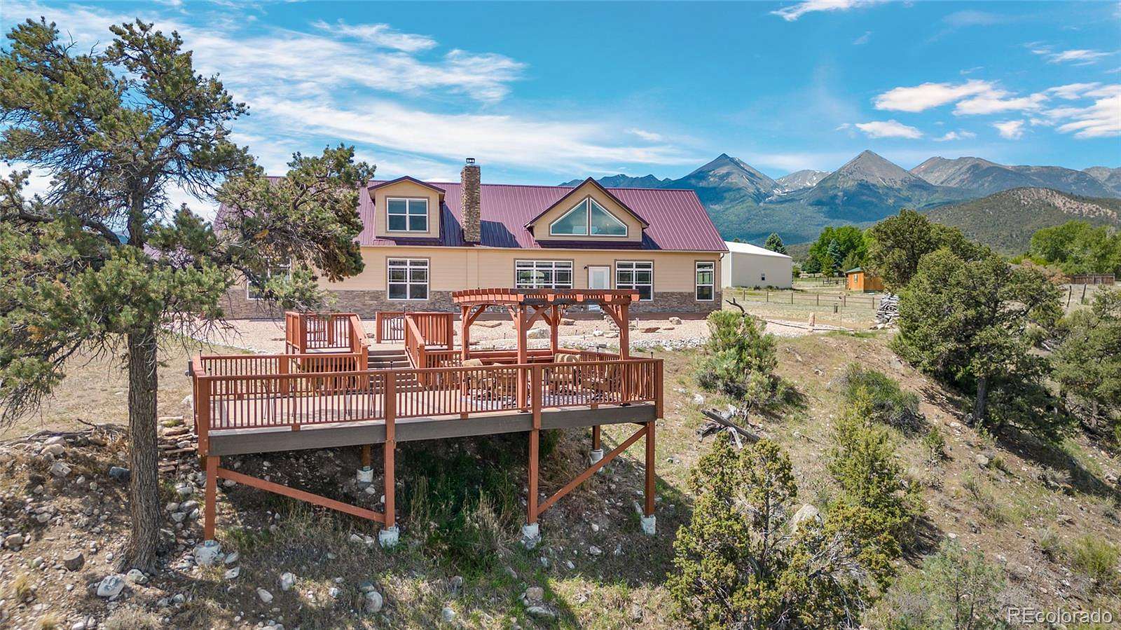 2.22 Acres of Land with Home for Sale in Howard, Colorado